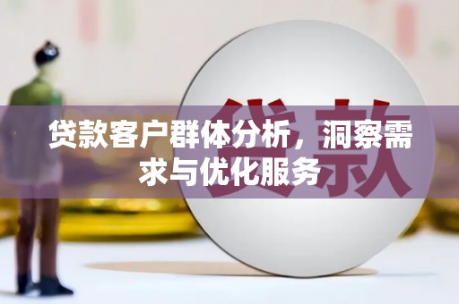 岳塘贷款客户群体分析，洞察需求与优化服务